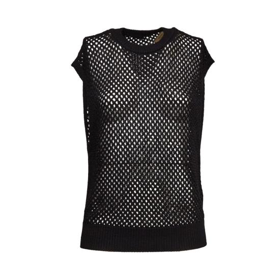 26SS 돈답 민소매 티셔츠 DT416M01002D002 Black