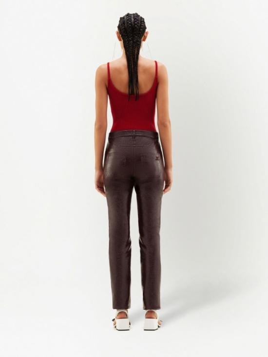 26SS 쿠레쥬 민소매 티셔츠 PERMDE012FI0001 4034 Red - COURREGES