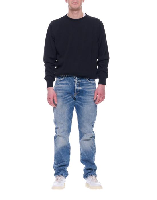 25FW Desmore 데님 팬츠 MC025CO01 Blue - DESMORE