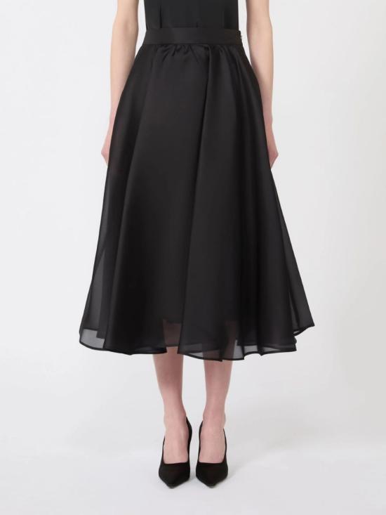 26SS 막스마라 스튜디오 롱 스커트 MSE CALLE004 Black - MAX MARA STUDIO