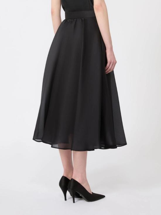 26SS 막스마라 스튜디오 롱 스커트 MSE CALLE004 Black - MAX MARA STUDIO