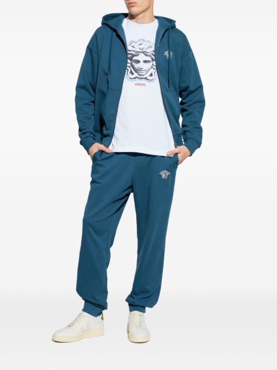 26SS 베르사체 반팔 티셔츠 1013302 1A16753 1W000 White - VERSACE