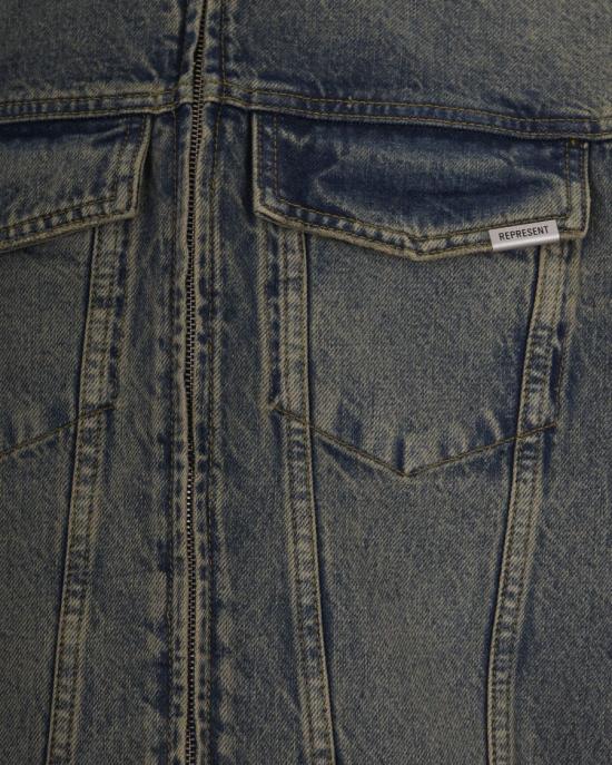 26SS 리프레젠트 데님 자켓 9787108 Grey - REPRESENT