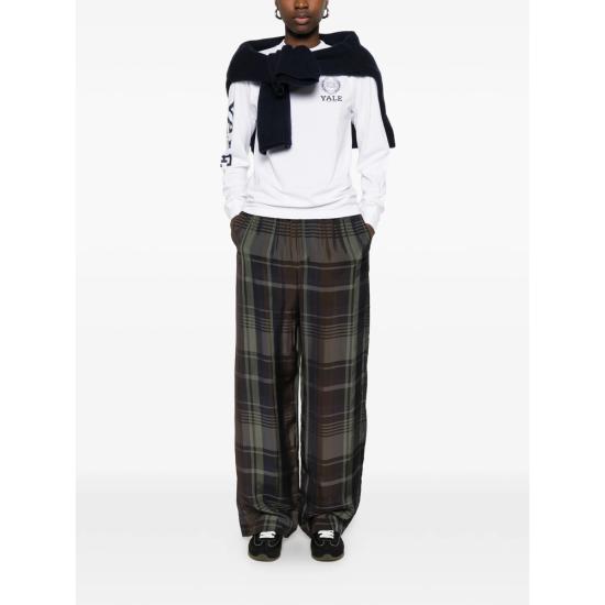 26SS 스포티앤리치 긴팔 티셔츠 TO059611677WH WHITE - SPORTY & RICH