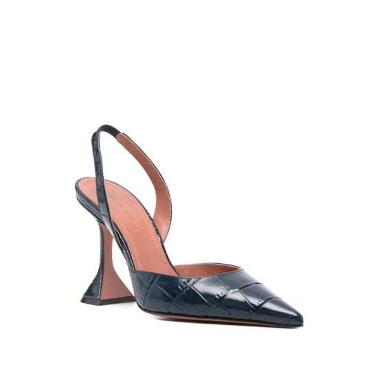 26SS 아미나 무아디 부츠 HOLLI SLING 95 NAVY BLUE - AMINA MUADDI