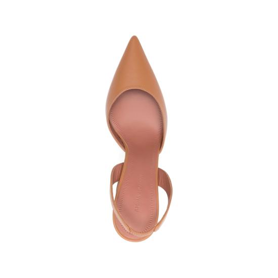 26SS 아미나 무아디 부츠 HOLLI SLING 95 LATTE NEUTRALS - AMINA MUADDI