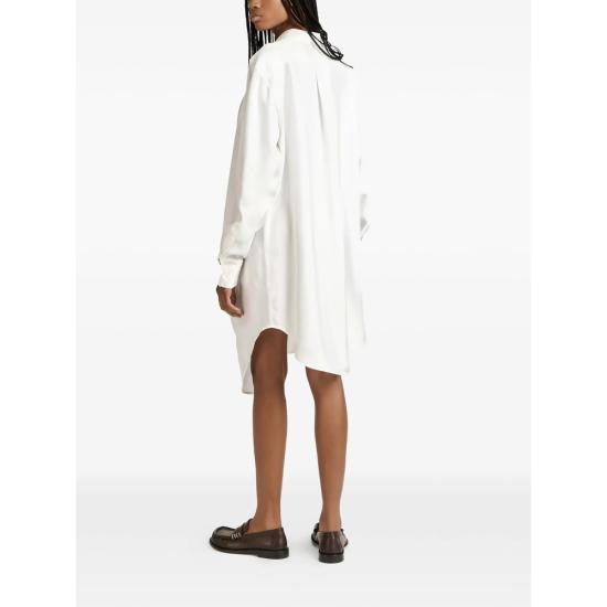 26SS JW앤더슨 미디 원피스 DR0512 PG1934 002 WHITE - JW ANDERSON