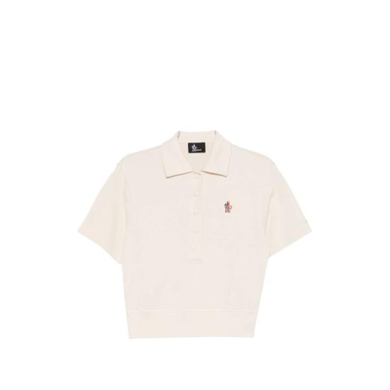 26SS 몽클레어 폴로 티셔츠 89AZ9 8A000 03 034 NEUTRALS