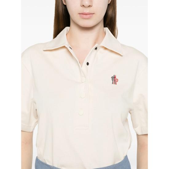 26SS 몽클레어 폴로 티셔츠 89AZ9 8A000 03 034 NEUTRALS - MONCLER