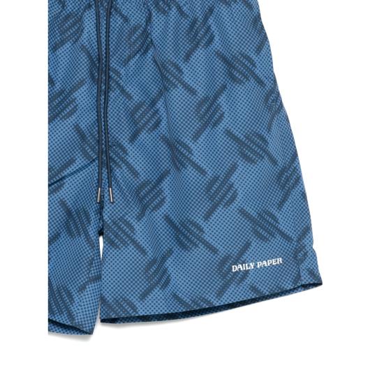 26SS 데일리 페이퍼 스윔팬츠 2610048 DOTTED MON QUIET BLUE - DAILY PAPER