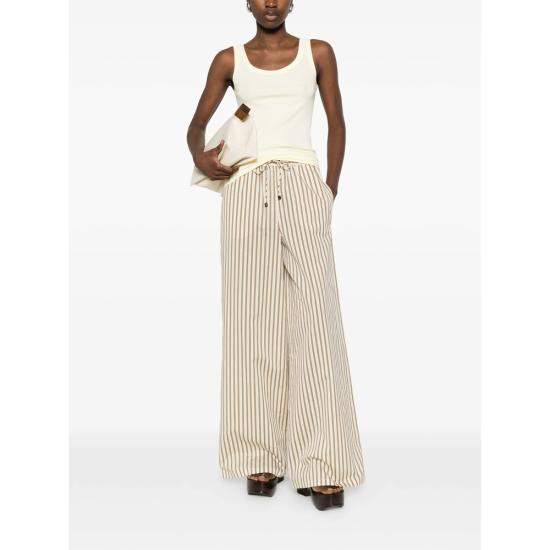 26SS 파비아나 필리피 민소매 티셔츠 JED266F602 L896 783 YELLOW - FABIANA FILIPPI