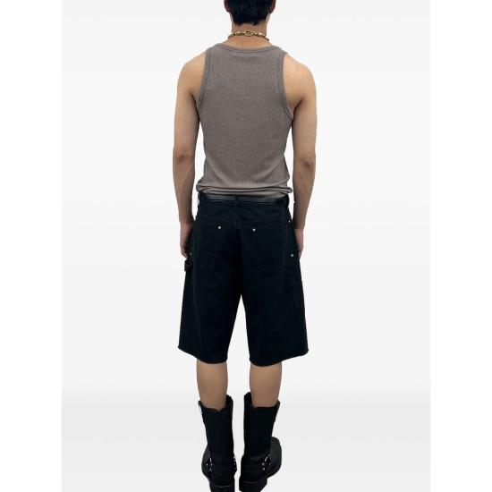 26SS 토니웩 데님 숏팬츠 BF12PT303 FADBK BLACK - TONYWACK