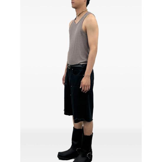 26SS 토니웩 데님 숏팬츠 BF12PT303 FADBK BLACK - TONYWACK