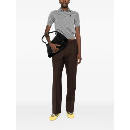 26SS 아미 폴로 티셔츠 FPL439 KN0039 0504 GREY - AMI