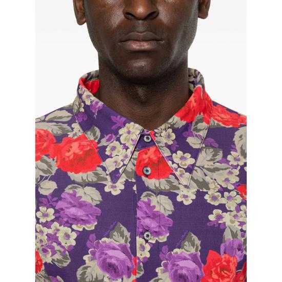 26SS 아크네 스튜디오 긴팔 셔츠 BB0697 MUPUR PURPLE - ACNE STUDIOS