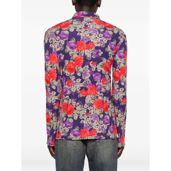 26SS 아크네 스튜디오 긴팔 셔츠 BB0697 MUPUR PURPLE - ACNE STUDIOS