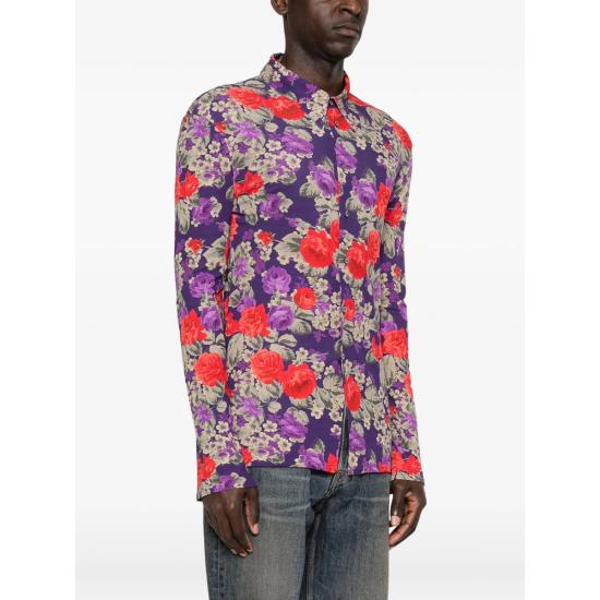 26SS 아크네 스튜디오 긴팔 셔츠 BB0697 MUPUR PURPLE - ACNE STUDIOS