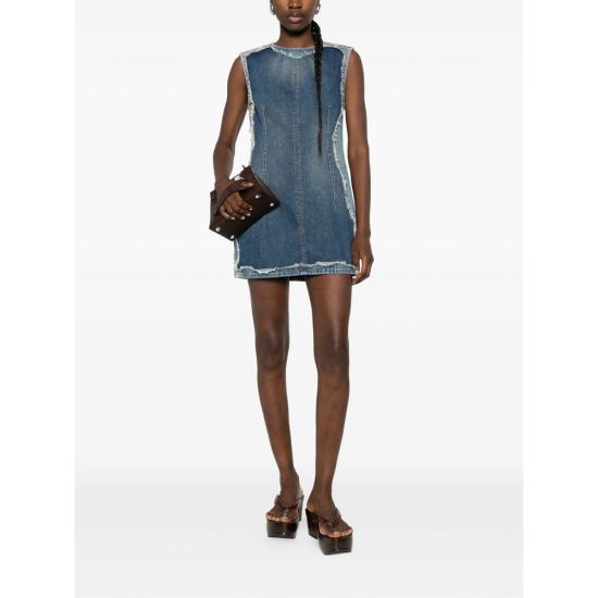 26SS 아크네 스튜디오 숏 원피스 A20932 MIDBL BLUE - ACNE STUDIOS