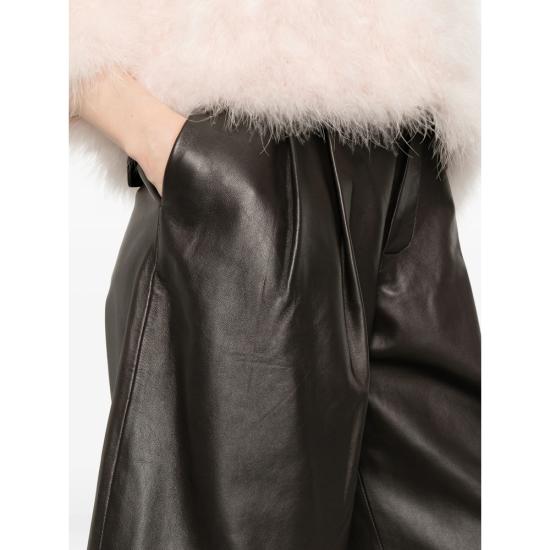 26SS 이브살로몬 숏팬츠 26EYP211XXAPXX A2009 BROWN - YVES SALOMON