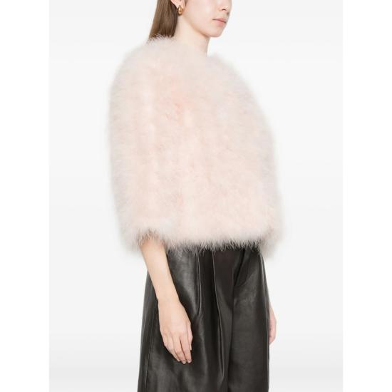 26SS 이브살로몬 자켓 23WAV15454PLUX A5191 PINK - YVES SALOMON