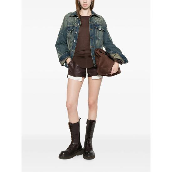 26SS 릭 오웬스 민소매 티셔츠 RP01F6101 RC 53 BROWN - RICK OWENS