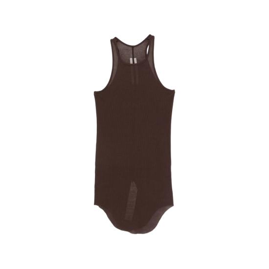 26SS 릭 오웬스 민소매 티셔츠 RP01F6101 RC 53 BROWN