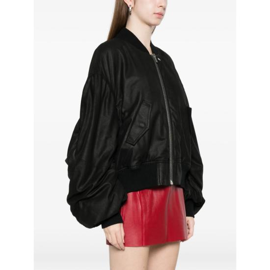 26SS 릭 오웬스 봄버 자켓 RP01F6744 LBF 09 BLACK - RICK OWENS