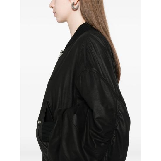 26SS 릭 오웬스 봄버 자켓 RP01F6744 LBF 09 BLACK - RICK OWENS