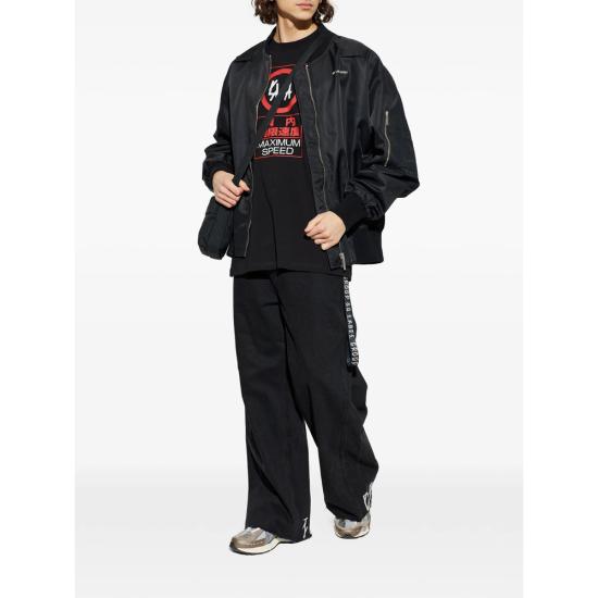 26SS 44레이블 탑 B0030556 FA706 P762 BLACK - 44 LABEL