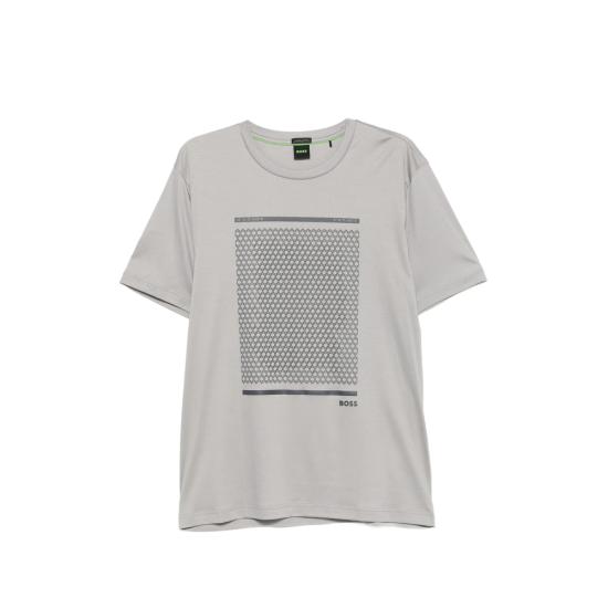 26SS 보스 반팔 티셔츠 50554333 063 GREY