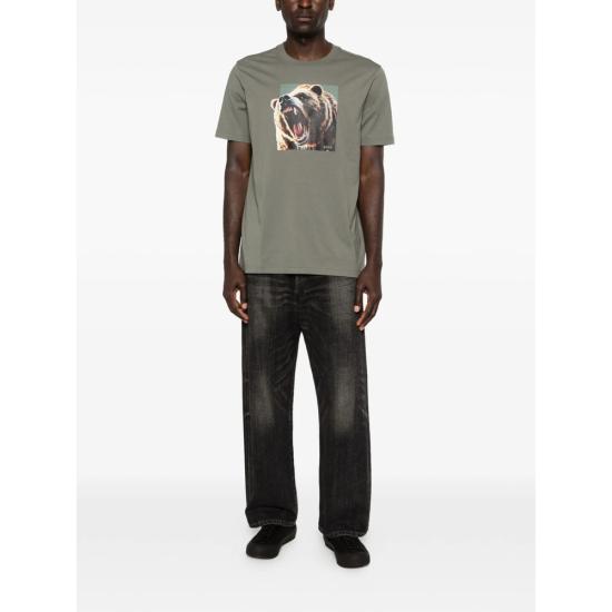 26SS 보스 반팔 티셔츠 50558965 076 GREEN - BOSS