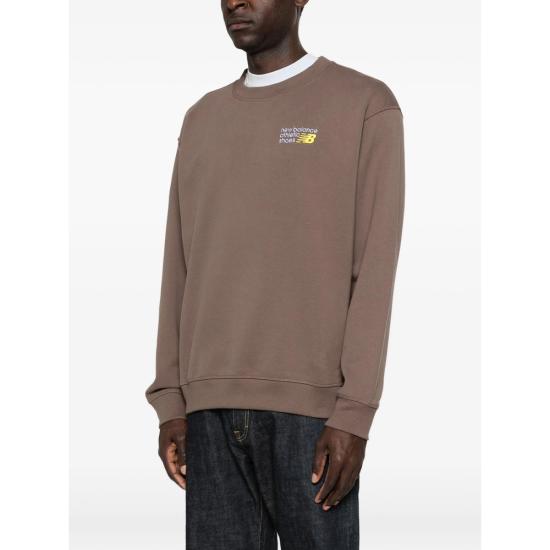 26SS 뉴발란스 스웨터 MT41547ABP BROWN - NEW BALANCE