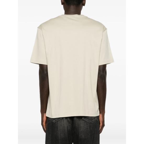 26SS 보스 반팔 티셔츠 50554365 272 NEUTRALS - BOSS