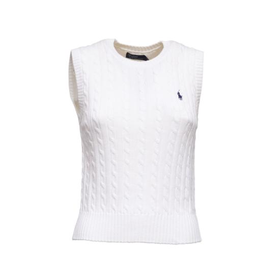 26SS 폴로 랄프로렌 민소매 티셔츠 211971882001 White