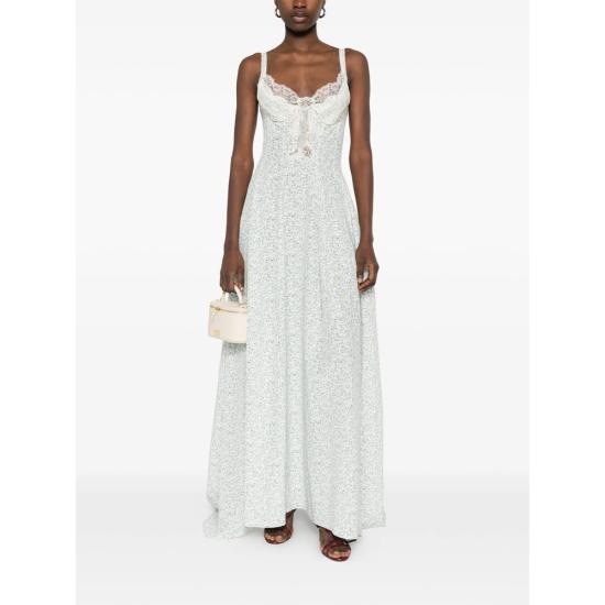 26SS 에르마노 설비노 미디 원피스 D482Q375APXWE S4837 WHITE - ERMANNO SCERVINO