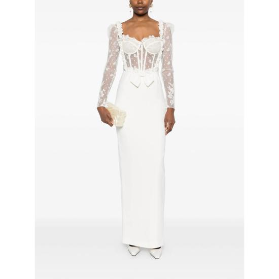 26SS 알레산드라리치 미디 원피스 FABX4267 F4692 0822 NEUTRALS - ALESSANDRA RICH