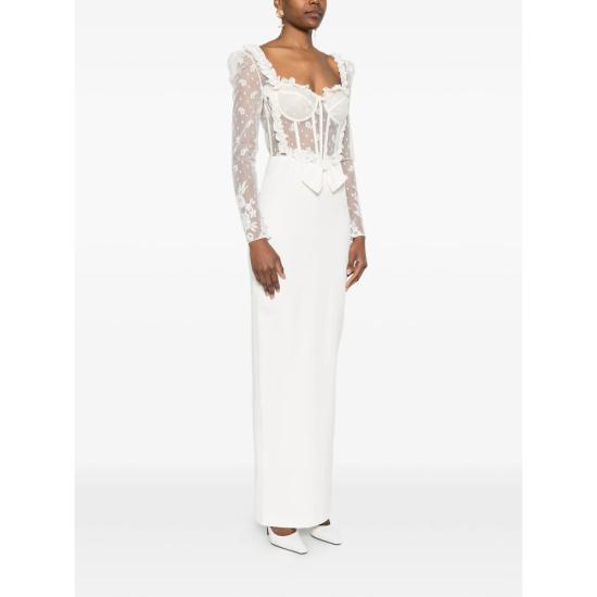 26SS 알레산드라리치 미디 원피스 FABX4267 F4692 0822 NEUTRALS - ALESSANDRA RICH