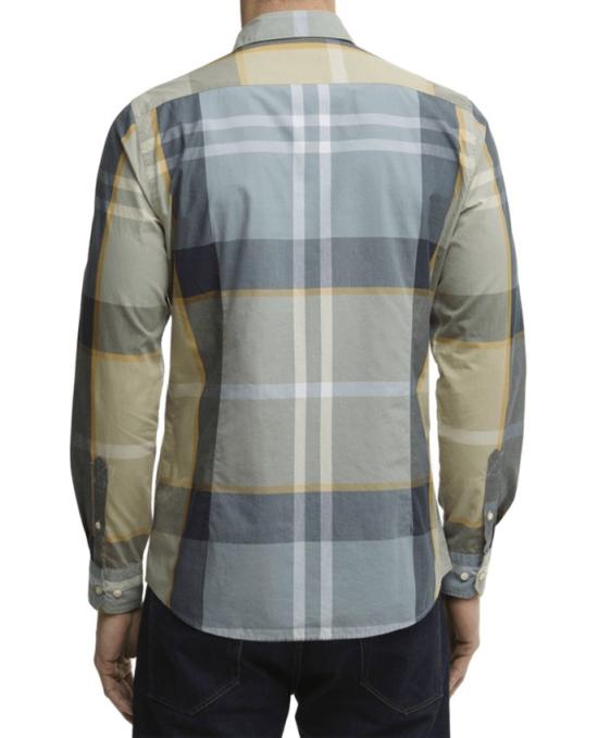 26SS 바버 긴팔 셔츠 MSH5071 Grey - BARBOUR
