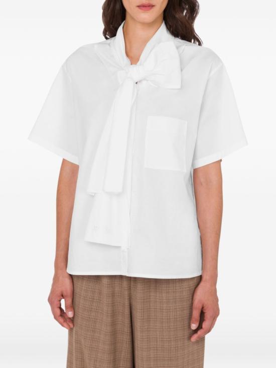 26SS 모스키노 블라우스 A0208 0531 1001 White - MOSCHINO