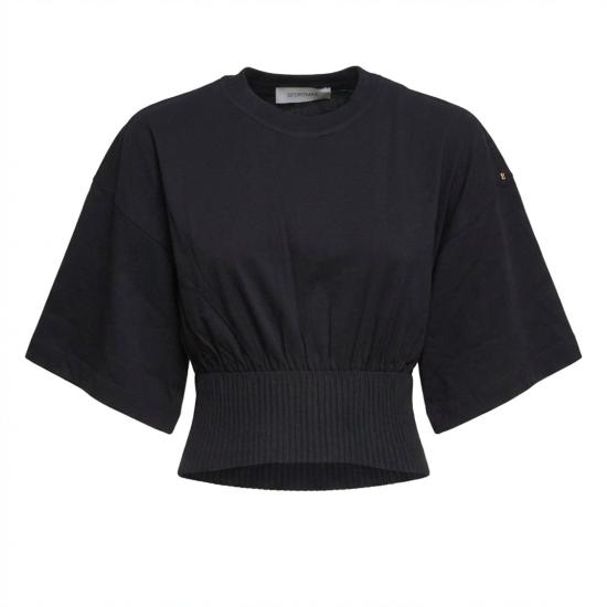 26SS 스포트막스 반팔 티셔츠 2612941031600 Black