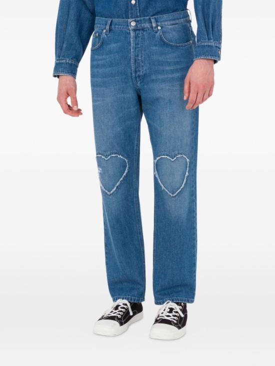 26SS 모스키노 데님 팬츠 A0301 0239 0285 Blue - MOSCHINO