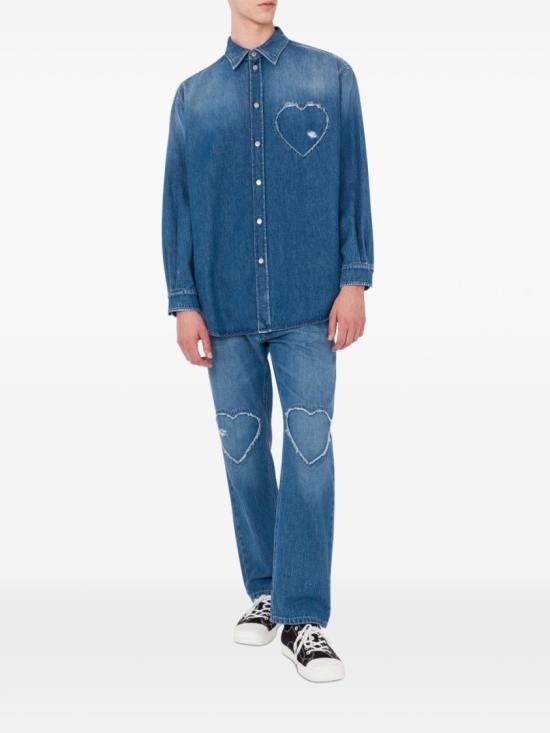 26SS 모스키노 데님 팬츠 A0301 0239 0285 Blue - MOSCHINO