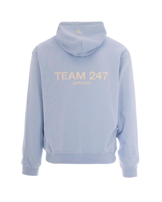 26SS Represent 247 후드 티셔츠 7748714 Blue - REPRESENT