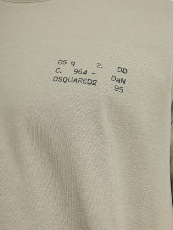 26SS 디스퀘어드2 반팔 티셔츠 S71GD1660 D20033 734 Green - DSQUARED2