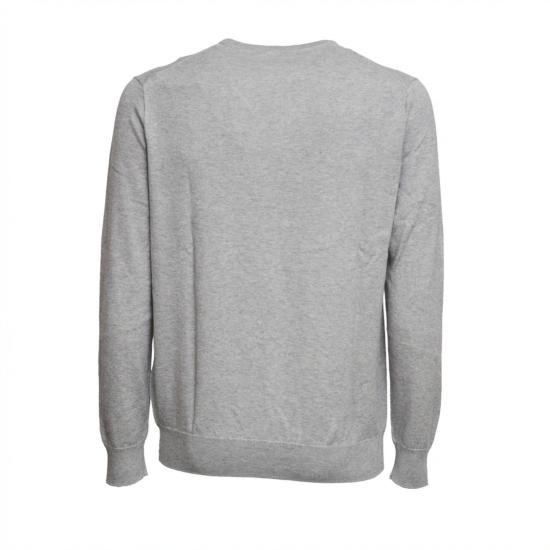 26SS 폴로 랄프로렌 포니 로고 자수 피마 코튼 스웨터 710684957003 Grey - POLO RALPH LAUREN