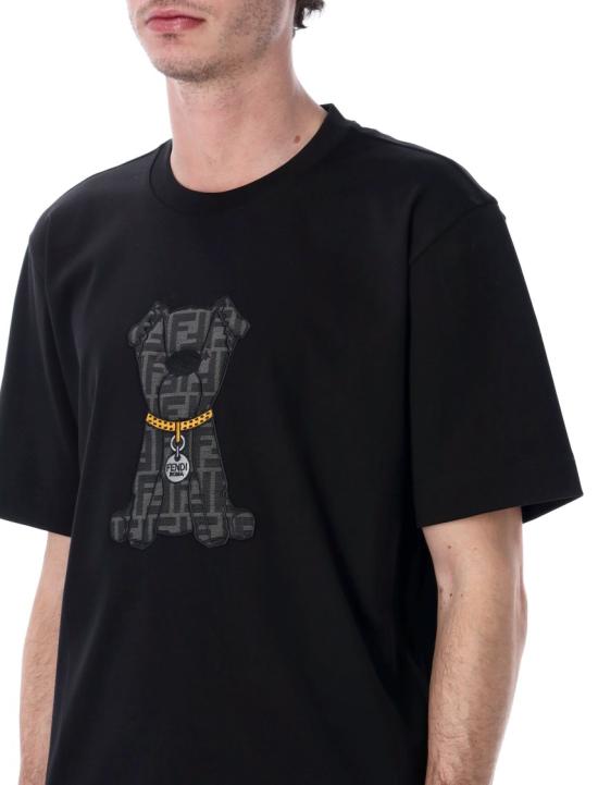 26SS 펜디 반팔 티셔츠 FY0936AW0P Black - FENDI