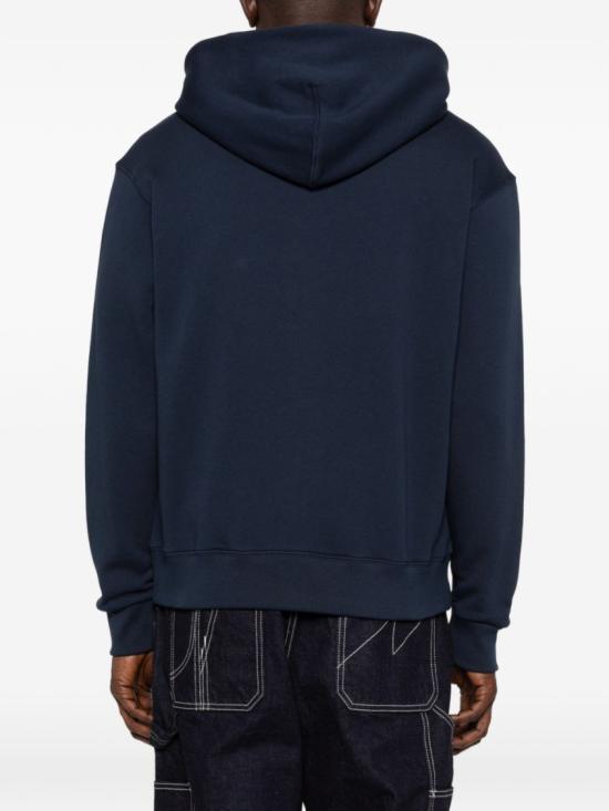 26SS 겐조 와일드 타이거 엠브로이더드 후드 티셔츠 FG55HO2034MJ 76 Blue - KENZO