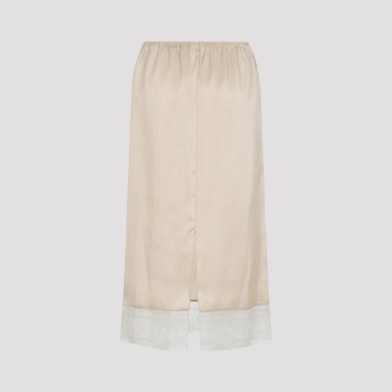 26SS 까르벵 롱 스커트 6261K21189 Grey - CARVEN