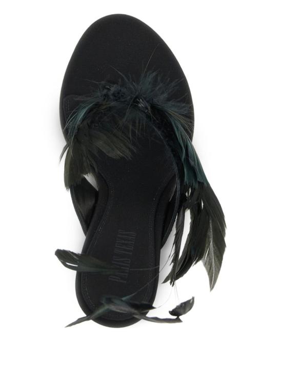 26SS 파리텍사스 샌들 PX1821 XCRPF BLACK Black - PARIS TEXAS