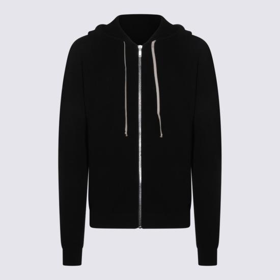 26SS 릭 오웬스 후드 티셔츠 RU01F2614KWVH09 Black - RICK OWENS